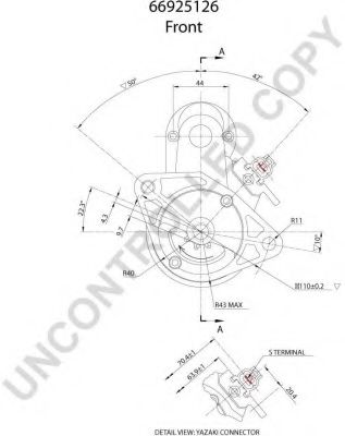 Стартер PRESTOLITE ELECTRIC 66925126