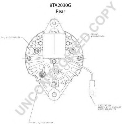 Генератор PRESTOLITE ELECTRIC 110458