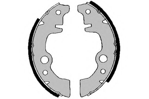 Комплект тормозных колодок RAICAM 2301