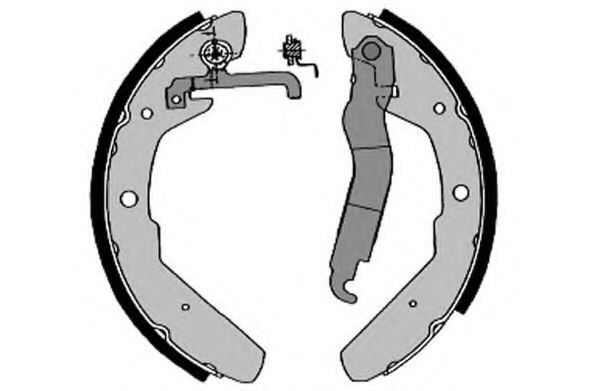 Комплект тормозных колодок RAICAM 2397
