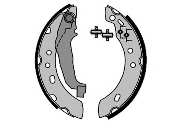 Комплект тормозных колодок RAICAM 2709