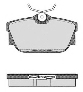 Комплект тормозных колодок, дисковый тормоз RAICAM RA.0793.1