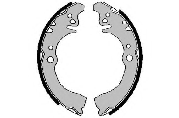 Комплект тормозных колодок QUINTON HAZELL 915