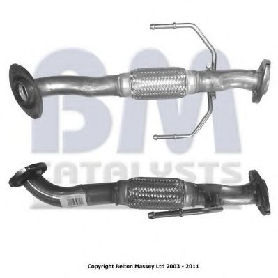 Труба выхлопного газа BM CATALYSTS BM50187