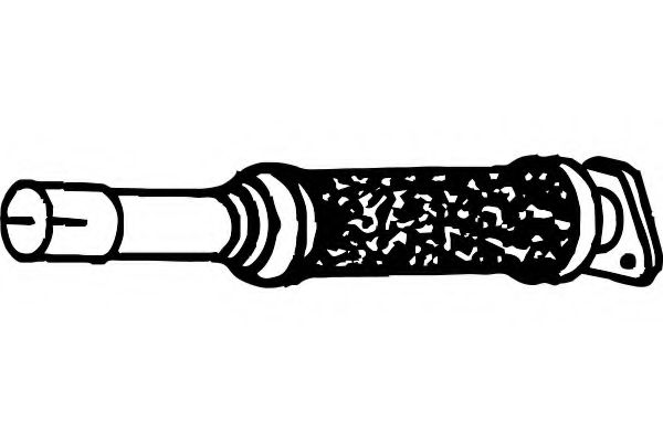 Труба выхлопного газа TEMOT 153027