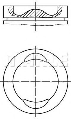 Поршень PERFECT CIRCLE 56 10508 0