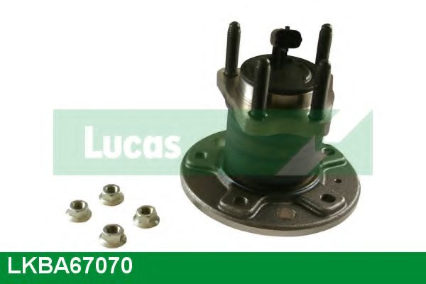 Комплект подшипника ступицы колеса LUCAS ENGINE DRIVE LKBA67070