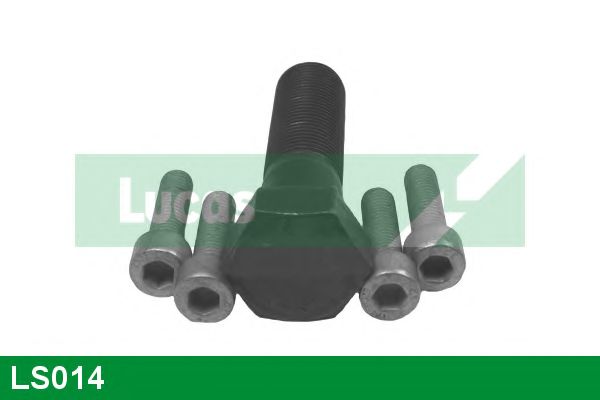 Комплект болтов, ременный шкив - коленчатый вал LUCAS ENGINE DRIVE LS014