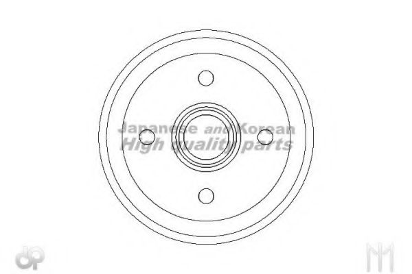 Тормозной барабан ASHUKI 1020-1003