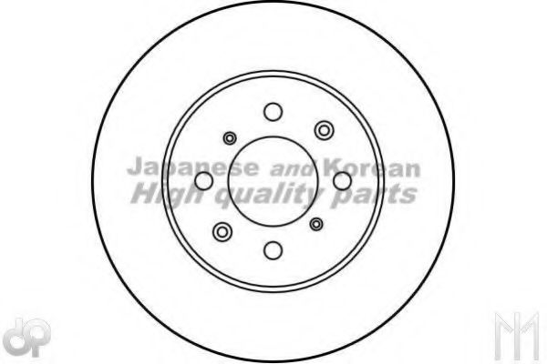 Тормозной диск ASHUKI H037-55HD