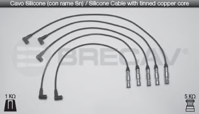 Комплект проводов зажигания BRECAV 14531