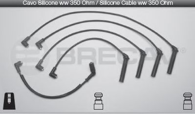 Комплект проводов зажигания BOUGICORD 6522
