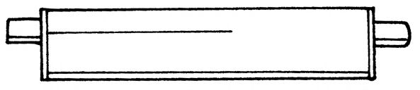 Средний глушитель выхлопных газов SIGAM 11402