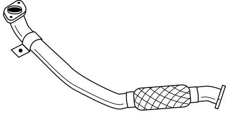Труба выхлопного газа MTS 10530