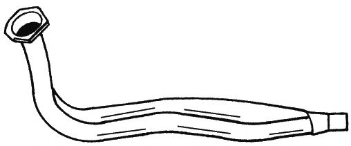 Труба выхлопного газа BOSAL 783263