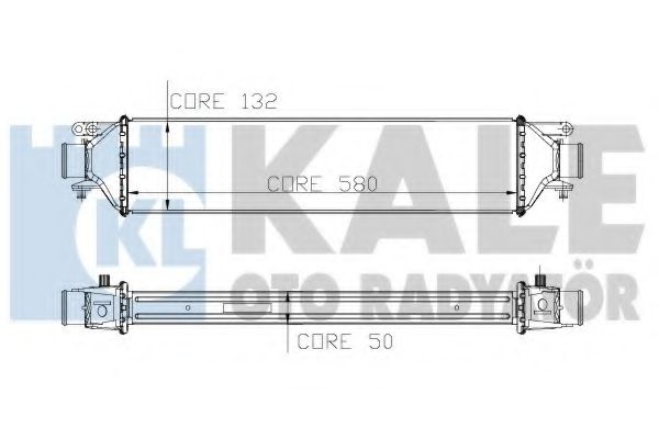 Интеркулер KALE OTO RADYATÖR 196500