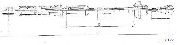 Тросик газа CABOR 110177
