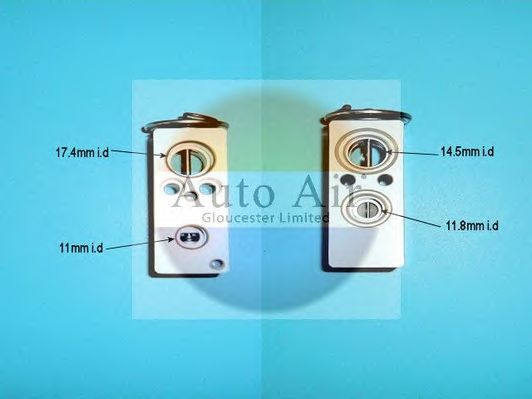 Расширительный клапан, кондиционер AUTO AIR GLOUCESTER 220108