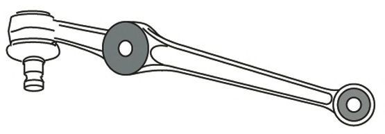 Рычаг независимой подвески колеса, подвеска колеса FRAP 1247