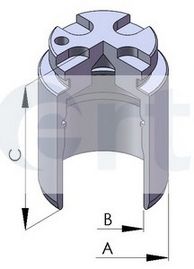 Поршень, корпус скобы тормоза ERT 150525-C