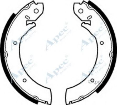 Тормозные колодки APEC braking SHU234