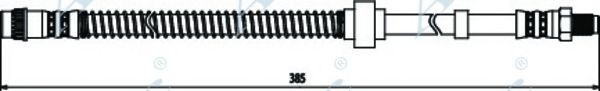 Тормозной шланг APEC braking HOS3134