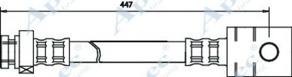Тормозной шланг APEC braking HOS3332