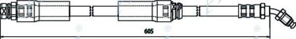 Тормозной шланг APEC braking HOS3607