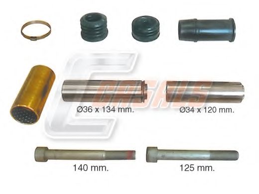 Ремкомплект, тормозной суппорт CASALS MD418
