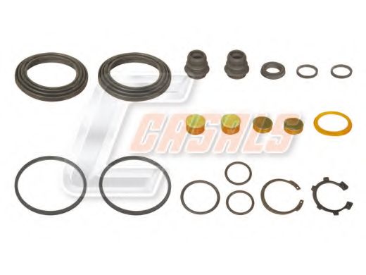 Ремкомплект, тормозной суппорт AUGER 54534