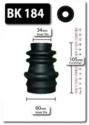 Комплект пылника, приводной вал SHAFTEC BK184