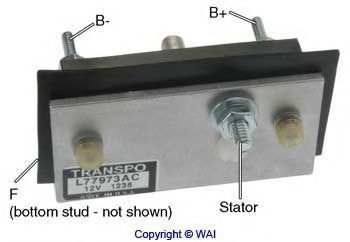 Регулятор генератора WAIglobal L77973AC