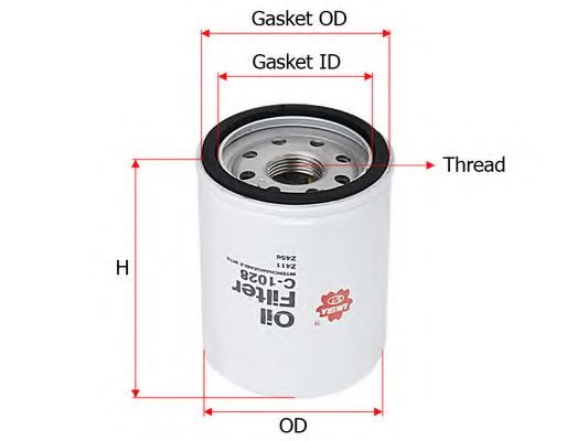 Масляный фильтр ACDelco PF2057