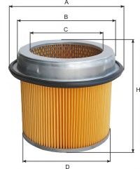 Воздушный фильтр CROSLAND 490
