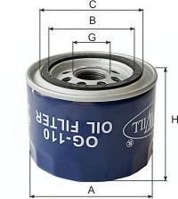 Масляный фильтр GOODWILL OG 110 HQ