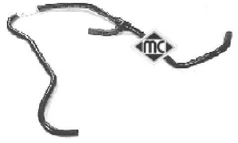 Шланг радиатора Metalcaucho 08291