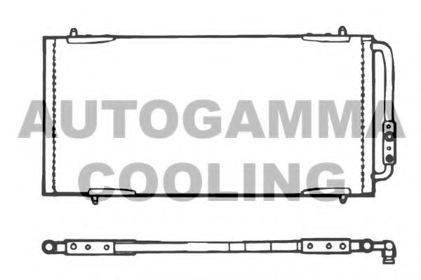 Конденсатор, кондиционер AUTOGAMMA 101577
