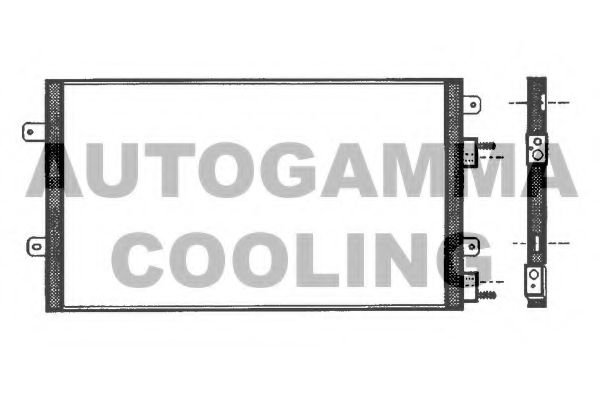 Конденсатор, кондиционер AUTOGAMMA 101745