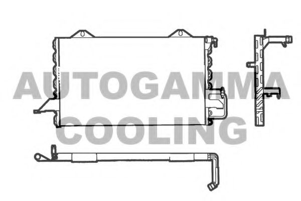 Конденсатор, кондиционер AUTOGAMMA 101832