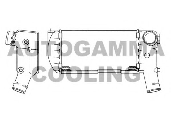 Интеркулер AUTOGAMMA 101860