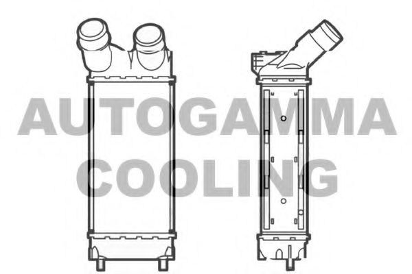Интеркулер AUTOGAMMA 105189