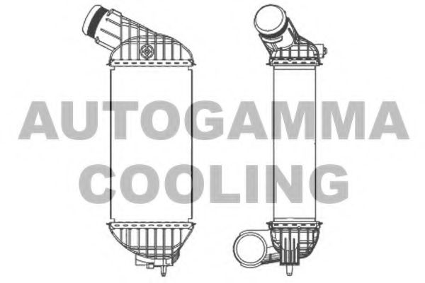 Интеркулер AUTOGAMMA 105676