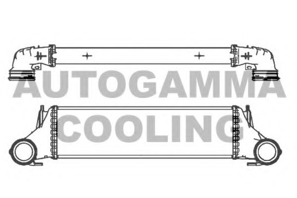 Интеркулер AUTOGAMMA 105914