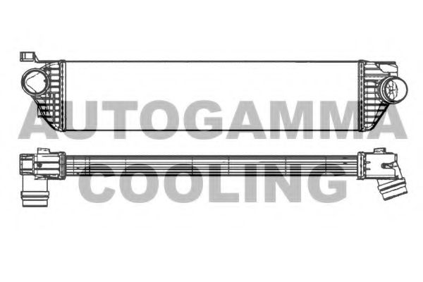 Интеркулер AUTOGAMMA 105997