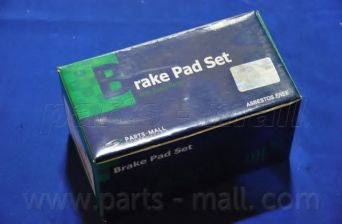 Комплект тормозных колодок, дисковый тормоз PARTS-MALL PKA-005