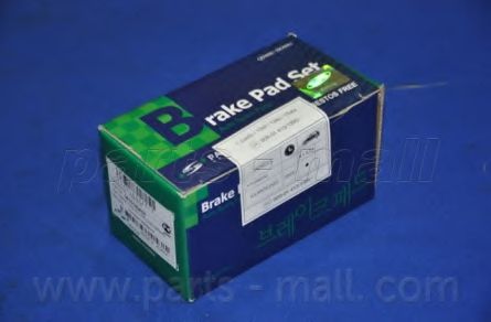 Комплект тормозных колодок, дисковый тормоз PARTS-MALL PKA-E34