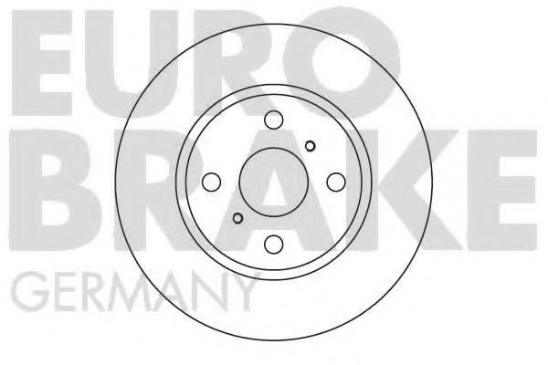 Тормозной диск EUROBRAKE 5815204563