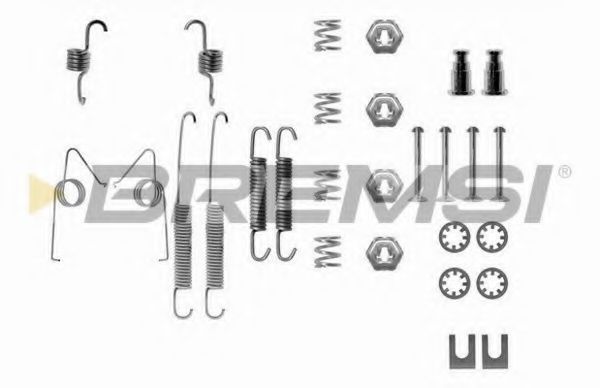 Комплектующие, тормозная колодка BREMSI SK0614