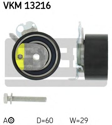 Натяжной ролик, ремень ГРМ SKF VKM 13216