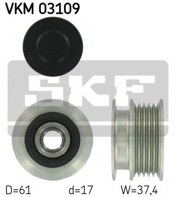 Механизм свободного хода генератора SKF VKM 03109